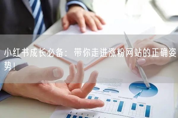 小红书成长必备：带你走进涨粉网站的正确姿势！