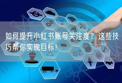 如何提升小红书账号关注度？这些技巧帮你实现目标！