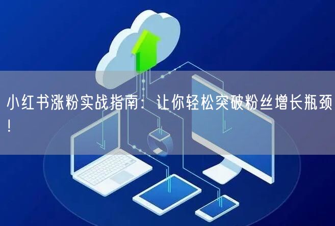 小红书涨粉实战指南：让你轻松突破粉丝增长瓶颈！
